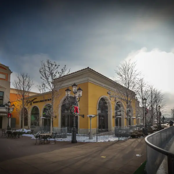 The exterior of Twigs Bistro and Martini Bar